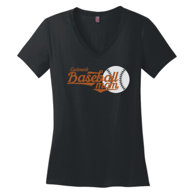 Eastmark Baseball Mom V-neck Thumbnail