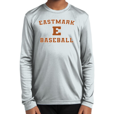 Youth Long Sleeve Performance Eastmark Baseball Shirt Thumbnail